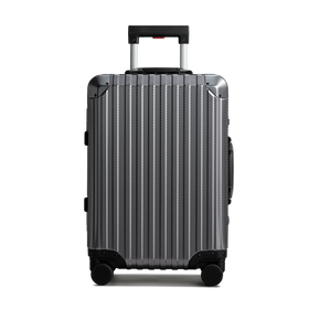 Zuitcase aluminiumskuffert grå