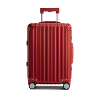 Zuitcase aluminiumskuffert rød