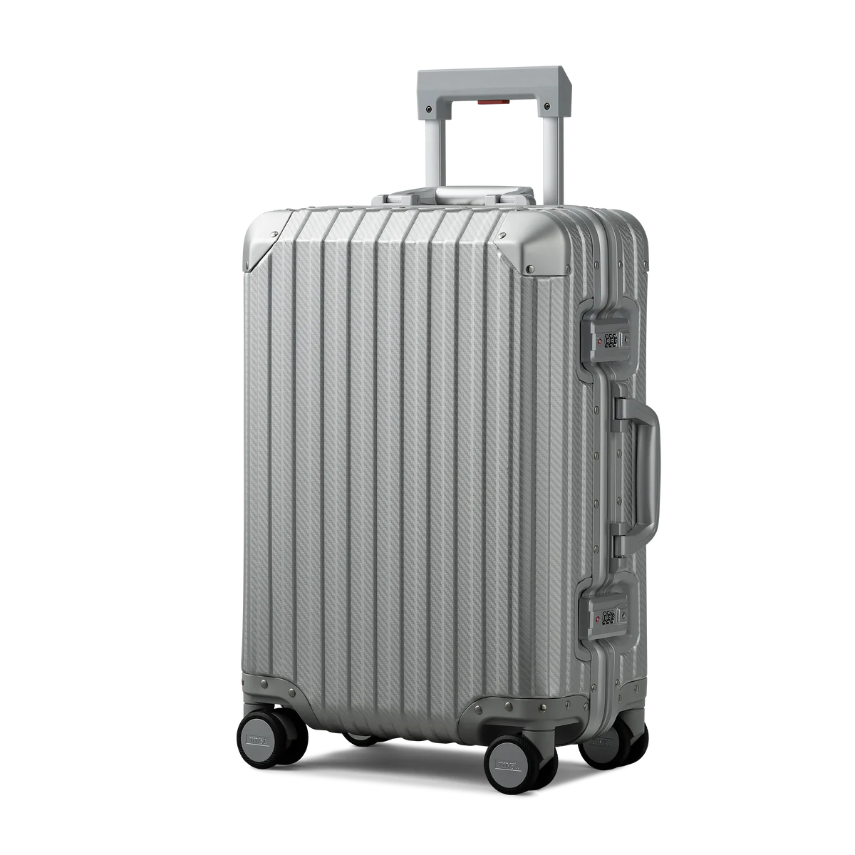 Zuitcase aluminiumskuffert sølv